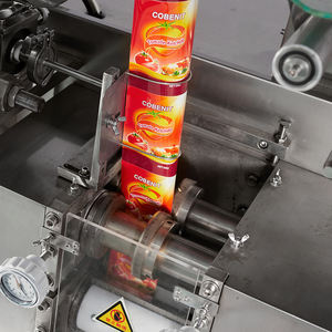 Pasta di pomodoro ad alta velocità 3 lato che vende da 7 a 10 grammi di riempimento di burro di arachidi peperoncino pasta liquida macchina confezionatrice bustina - Product Image 4