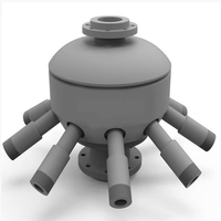 Aérateur à jet submersible résistant à la corrosion en acier inoxydable/PP/plastique technique, garantie 1 an, éjecteur air-eau