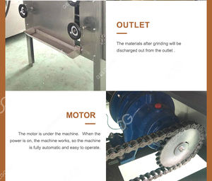 เครื่องบดเมล็ดโกโก้ไฟฟ้าเชิงพาณิชย์สำหรับขายส่ง เครื่องบดเมล็ดพืช เครื่องทำโกโก้ เครื่องบดเมล็ดโกโก้สำหรับผลิตโกโก้ - Product Image 6