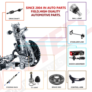 Pièces détachées automobiles KINGSTEEL, rotules inférieures avant gauche et droite 43330-39585 43340-39465 pour Toyota 4runner Hilux <span class=keywords><strong>Surf</strong></span> Sequoia - Product Image 5