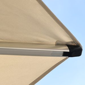 Parasols cantilever d'extérieur en aluminium de grande qualité, nouveau design, pour hôtels et complexes hôteliers, parasols de patio anodisés, 3*3M, parasols carrés - Product Image 5