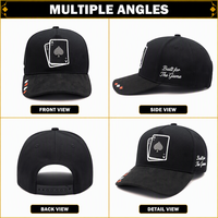 Casquette de baseball en laine personnalisée, visière incurvée, réglable, en sergé et daim, unisexe, pour le sport, les activités de plein air et les voyages, vente en gros, OEM