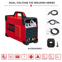 Machine à souder à l'arc TIG MMA EDON 2 en 1, 110V 220V, double tension