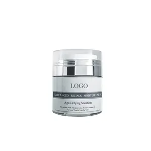 Creme facial de peptípcio com ácido hialurônico, anti-idade, acne, levantamento, remoção de rugas, hidratante para pele seca