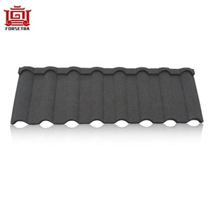 标准质量杭州屋面瓦铝镀锌彩色石材涂层金属屋面瓦在线市场 - Product Image 6
