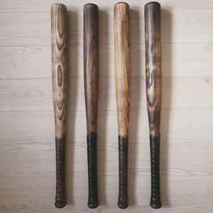 Unisex customize all sizes Customizable wooden Base ball BAT Soft grip With Custom Logo - Product Image 1
