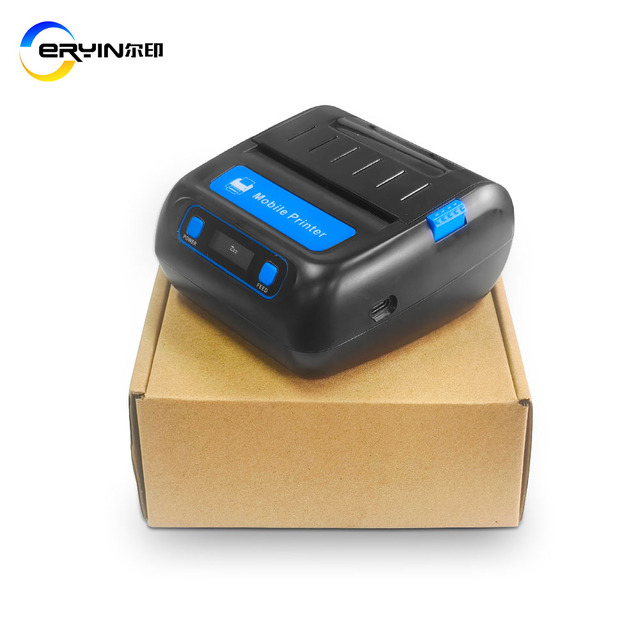 Mini USB Blue Tooth 80mm Barcode Thermal Printer Portable Wireless Mobile Thermal Receipt Label Printer