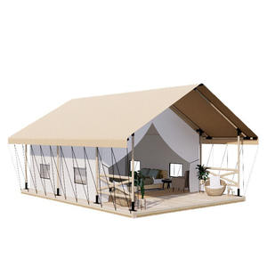 Tente d'hôtel <span class=keywords><strong>nomade</strong></span> en bois de luxe avec conservation de la chaleur et chauffage, tailles 4x6m/5x7m/5x9m pour les stations balnéaires et le camping - Product Image 6