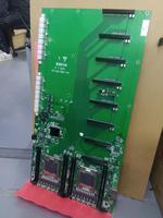 ALEOO X98-8PLUS-V1.0 prend en charge la plate-forme serveur 2133/2400/2666 MHz 8 GPU avec double serveur CPU Xeon E5