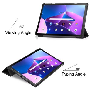 Lenovo <span class=keywords><strong>tab</strong></span> <span class=keywords><strong>M10</strong></span> artı 3rd Gen için 10.6 inç 2022 TB-125FU ince standı akıllı kapak sert arka kabuk <span class=keywords><strong>tablet</strong></span> kılıfı - Product Image 3