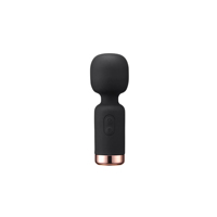 Mini Vibrador AV con Control de Una Tecla, 10 Frecuencias 360 °   Masajeador de silicona giratorio para el punto G, de rápida estimulación
