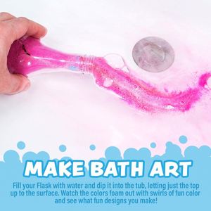 Custom Brand 6 Pack Organic Non Toxic <b>Bubbles</b> Fizzes Fun Science <b>Kids</b> Bath Bombs - Product Image 4