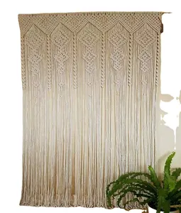 Handmade Macrame Curtains Supplier Manufacturer Whole seller