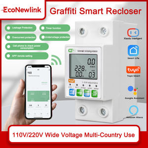 Compteur d'énergie WiFi Tuya prépayé monophasé/triphasé sur rail DIN avec écran LCD et RS485, modèle 2026, vente chaude - Product Image 3