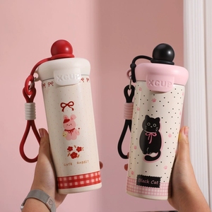 Tasse de sport extérieure portable en acier inoxydable 600ML 304 - Product Image 3