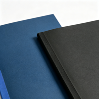 Carnet A5 en papier kraft de marque, couverture souple, reliure collée, journal quotidien pour la promotion d'entreprise et la papeterie