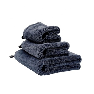 Grandes serviettes en microfibre à boucle torsadée de <span class=keywords><strong>50</strong></span>*80 <span class=keywords><strong>cm</strong></span> Serviettes en microfibre pour lavage de voiture Serviettes sèches Auto Detailing <span class=keywords><strong>Serviette</strong></span> de séchage de voiture - Product Image 4