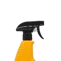 Bouteille pulvérisateur rechargeable de 750 ml, écologique, jaune, en PET, distributeur de nettoyant multi-usages pour la maison et le jardin