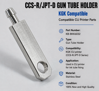 Support de tube d'imprimante CIJ compatible KGK CCS-R/JPT-D KB-BKK6032, nouvelle pièce de rechange compatible avec les imprimantes CIJ