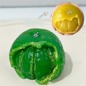 Jouet Squishy Orange Fraise Sensible à la Température, Jouet à Presser Réaliste en Forme de Fruit, Jouet Sensoriel Anti-Stress, Vente Chaude - Product Image 1