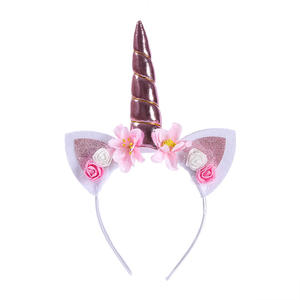 Pour <span class=keywords><strong>Amazon</strong></span> Offre Spéciale <span class=keywords><strong>licorne</strong></span> Halloween fête cheveux accessoires cadeau d'anniversaire pour enfants et bébés pour usage de cuisine et nourriture - Product Image 5