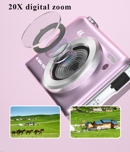 Caméra photo de haute qualité avec zoom numérique 8x, caméscope de poche léger pour les vacances, flash intégré, appareil photo - Product Image 5