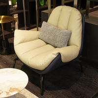 Meubles de bureau en cuir personnalisés de luxe design moderne commercial contemporain de direction Ensemble de canapés