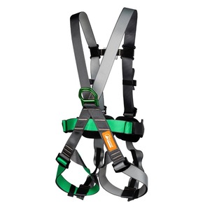 Ceinture de sécurité Kanle pour adulte, verte, pour trekking, escalade et aventures - Product Image 1