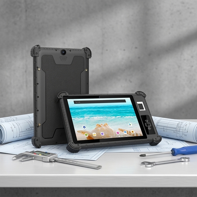 Cheap 8 Inch Android OS Rugged Tablet PC with 8000mha Battery MTK Processor 5MP+13MP Industrial NFC Tablette