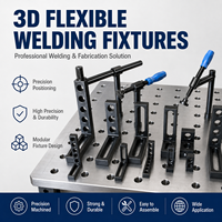 Plateforme de soudage flexible tridimensionnelle en gros, table de soudage 3D de haute précision, gabarit de fixation pour assemblage de soudure