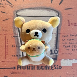 Đồ chơi nhồi bông <span class=keywords><strong>Rilakkuma</strong></span> Korilakkuma 20-25CM, mô hình nhân vật hoạt hình, đồ chơi trẻ em, sản phẩm phái sinh hoạt hình, thú nhồi bông, búp bê - Product Image 5