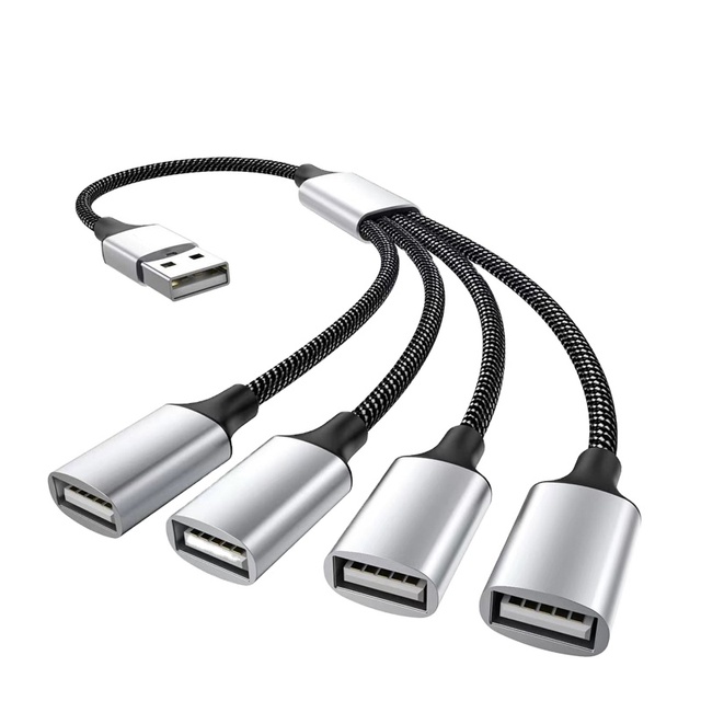 ZHEFAN USB Type C Hub Extensions 2in1 3in1 4in1 USB Cable Splitter usb ports Adapter Converter data