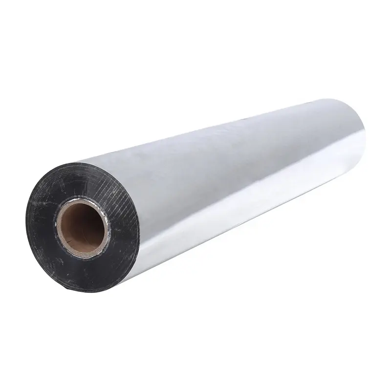 Papier d'aluminium stratifié PE, couleur argent, pour isolation thermique des fourneaux