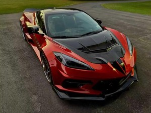 Kit Carrozzeria Cofano Motore in Fibra di Carbonio Secca di Alta Qualità per <span class=keywords><strong>Chevrolet</strong></span> Corvette C8 Z06 Upgrade Modello ZR1 (Modello con Fori Grandi) - Product Image 6