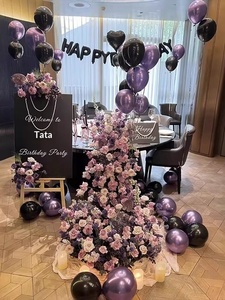 Centrotavola a Cascata <span class=keywords><strong>di</strong></span> <span class=keywords><strong>Fiori</strong></span> Artificiali, Composizione da Tavolo in Stile Francese Bionico Fatta a Mano per Hotel, Sale Private e Banchetti - Product Image 1
