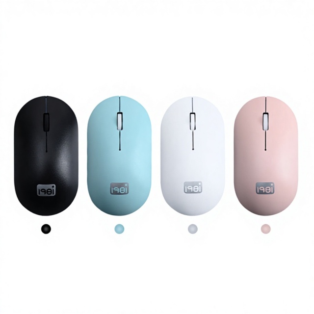 Wireless Optical Usb Mini Mouse 24G Laptop Business Office Ergonomic 4-button Battery-powered