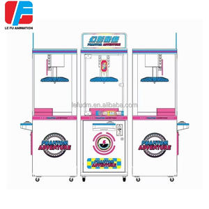 Fabrika toptan ödül kart oyun makinesi için Lefu marka Arcade kelepçe ödüller fatura alıcı 30 klip makineleri 110/220V - Product Image 3