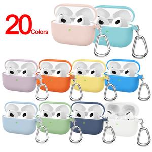 Ivanaze-Funda de silicona líquida <span class=keywords><strong>Original</strong></span> para Apple <span class=keywords><strong>Airpods</strong></span> <span class=keywords><strong>3</strong></span> 2021, funda protectora a prueba de golpes para auriculares <span class=keywords><strong>Airpods</strong></span> <span class=keywords><strong>3</strong></span> - Product Image 3