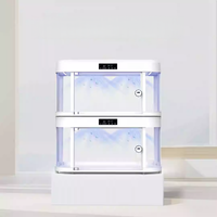 USMILEPET Cabine intelligente de luxe pour animaux de compagnie, cage de traitement d'isolement pour chats et chiens avec des fonctions de santé