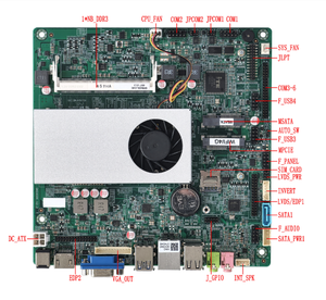 2025 एल्स्की सस्ती मदरबोर्ड व्यापक रूप से-u cpdd3 1600mhz 8g 1/<span class=keywords><strong>2</strong></span> * rj45 lan pci <span class=keywords><strong>2</strong></span>.0 सिग्नल Sata3.0 sd <span class=keywords><strong>2</strong></span>/6 * com - Product Image 6