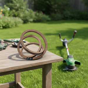 Courroie de transmission en caoutchouc naturel durable, norme OEM, pour tondeuses à gazon et tracteurs de jardin - Product Image 1