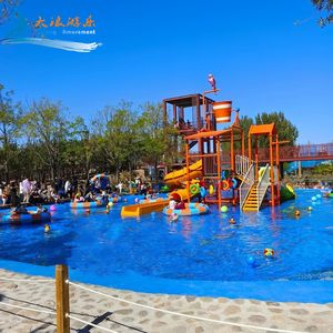 Grand Parc Aquatique Fantastique DALANG Amusement Avec Toboggan en Fibre de Verre - Product Image 3
