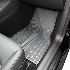 JIEYU Alfombrillas Universales de Látex para Coche, Juego Completo de 3 Piezas, Impermeables, Resistentes a las Manchas, para Todas las Estaciones, 10 mm de Grosor, 1 Año de Garantía - Product Image 2