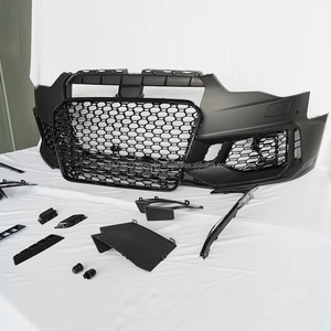 New PNB High Quality Audi A5 B8.5 S5 12-16 Conversion Kit Upgrade 17-19 RS5 B9 Gloss Black Bumper | 6-Month Warranty - Product Image 4