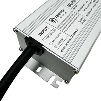 TBWTEK Fuente de alimentación LED de alta potencia, fuente de alimentación impermeable, 150W, 28-56V, PWM regulable, 0-10V