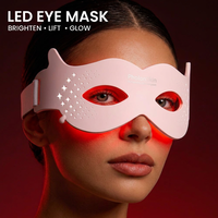 Masque de massage oculaire sans fil rechargeable, éliminant les cernes, lissant les rides, anti-âge, appareil de beauté, masque oculaire électrique