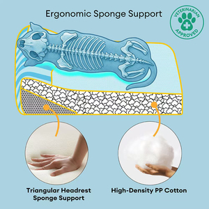 ที่นอนสุนัขแบบสี่เหลี่ยมผืนผ้า ระบายความร้อน ซักได้ สำหรับสุนัขที่มีปัญหากระดูก - รุ่น Cooling Nap - Product Image 3