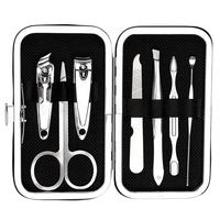 Coupe-ongles en acier inoxydable coupe-ongles coupe-oreilles Kit de toilettage ensemble de manucure pédicure orteil ensemble d'outils d'art des ongles Kits pour cadeau