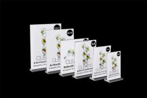 Marco <span class=keywords><strong>de</strong></span> <span class=keywords><strong>Fotos</strong></span> Transparente <span class=keywords><strong>de</strong></span> Acrílico/PS, Plegable y Giratorio, para Exhibición <span class=keywords><strong>de</strong></span> Documentos <span class=keywords><strong>de</strong></span> Oficina, Menús, Portafotos <span class=keywords><strong>de</strong></span> Plástico - Product Image 6