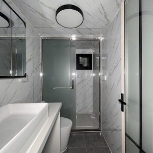 Prix bon marché pliable détachable pliable conteneur maison pour hôtel <span class=keywords><strong>déménagement</strong></span> 20 pieds 40 pieds minuscule paquet plat maison préfabriquée Kits - Product Image 3